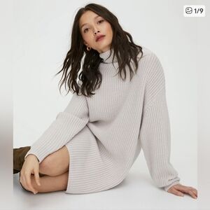WILFRED Montpellier Dress Sweater Wool Mini XXS ARITZIA